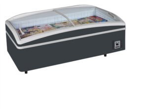 Antracite Supermarket Freezer - SHALLOW HEAD A-F