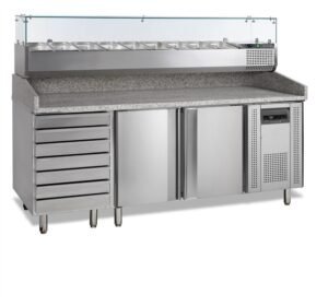 Pizza Table incl. Topping Unit - PT1310 + VK38-200