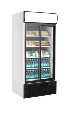 2-door display cooler with canopy - FSC890S