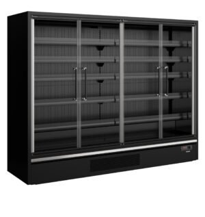 Supermarket Multideck Cooler - Galaxy+ GP26FGD Black