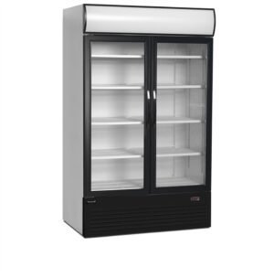 2-door display cooler with canopy - FSC1200H