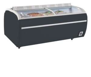Antracite Supermarket Cooler/Freezer - TWIN 220A-CF