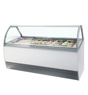 Ventilated Scoop Ice Cream Display - MILLENNIUM LX24