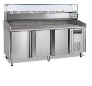 Pizza Table incl. Topping Unit - PT1300 + VK38-200