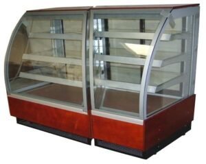 Kondiitrivitriini Tiramisu välisnurk 90