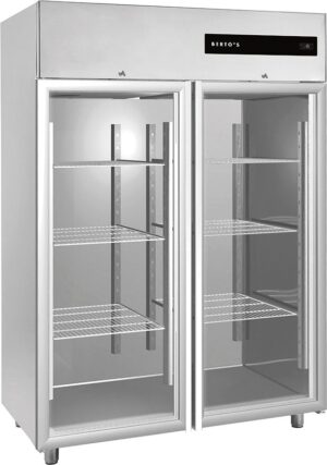 Külmkapp Bertos CAB1400G, 930 l, plussjahutusega, klaasuksega