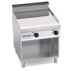 Elektriline plaatgrill Bertos Maxima 900, sile plaat, compound-plaat – 860 mm