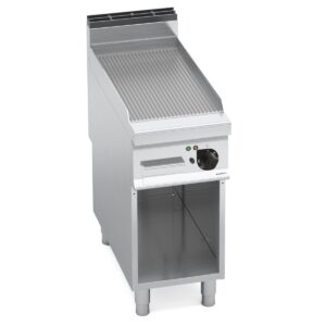 Elektriline plaatgrill Bertos Maxima 900, ribiline plaat – 480 mm