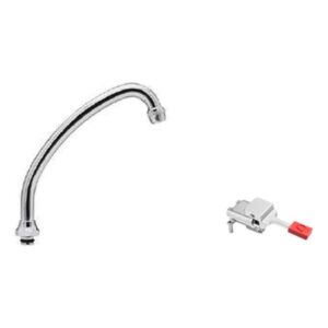 Pedaalkraani komplekt Monolith ERMES KIT2 U-tilaga 180 mm
